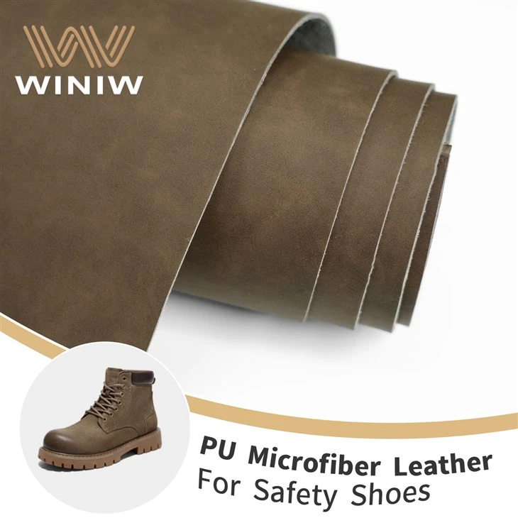 Industrial Safety Shoe 1.6-2.0mm High Quality Microfiber Suede Synthetic Leather best